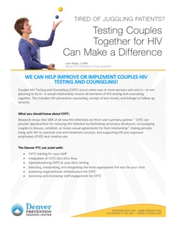 DPTC Testing Together Info Brief