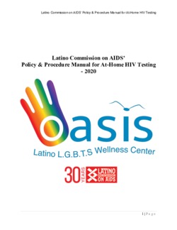 LCOA HIV Home Testing Protocol